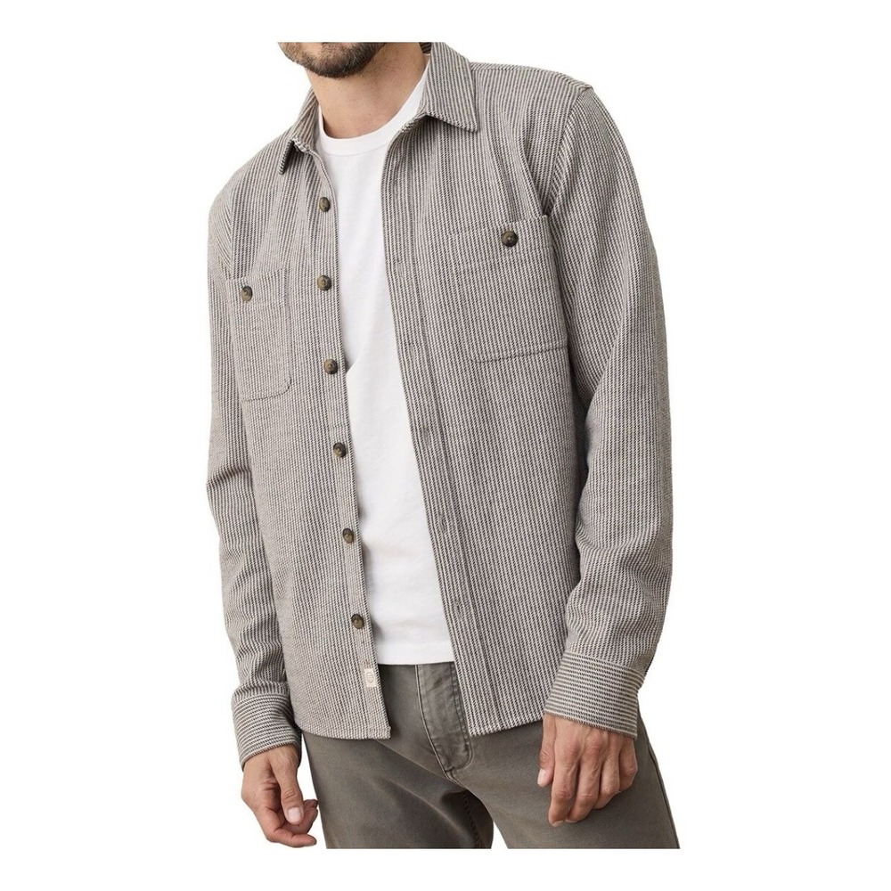 Marine Layer Pacifica Stretch Twill Shirt - Men's Small Button Up Soft